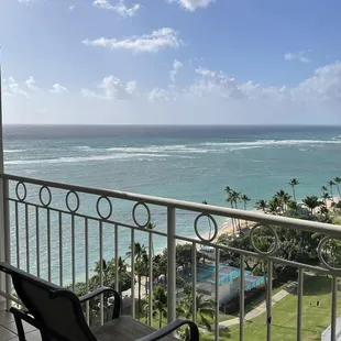 View from lanai (penthouse 10).