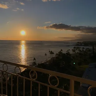 Sunset. Aloha