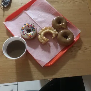 Danny and Mr. Moon are so great and stay up all night making fresh donuts.