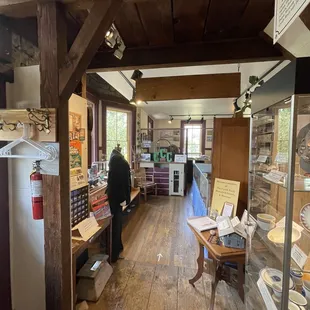 This is the view of the museum after entering and turning left