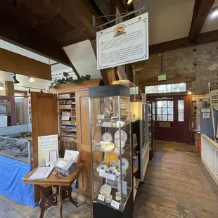 Artifacts on display