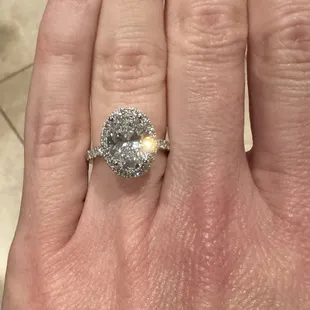 My gorgeous engagement ring