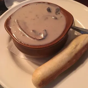 Portabella Mushroom Soup--loaded with Portabellas!!!