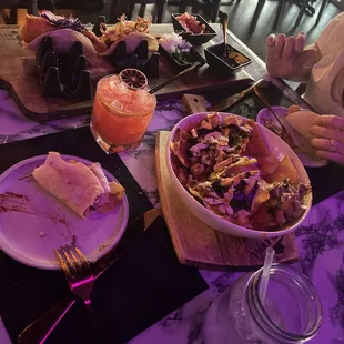 Happy Hour does NOT disappoint!  Recommend you try their Spicy Chicken Nachos and the tacos on Taco Tuesday