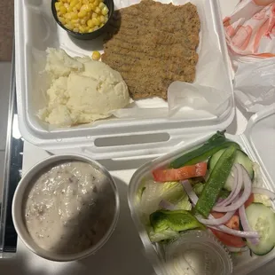 Chicken fried steak!