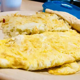 Cheese Omelette with Tortillas