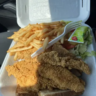 Fried Catfish Plate