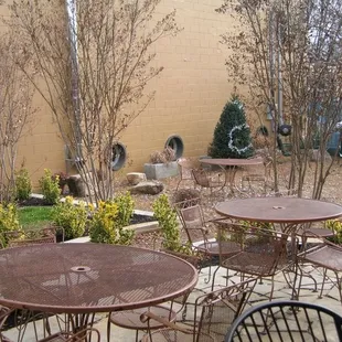 Riverside Village courtyard