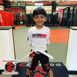 Welcome Rey and family to our academy! Thank you for choosing CastroMMA &amp; Family Fitness as your martial arts school.