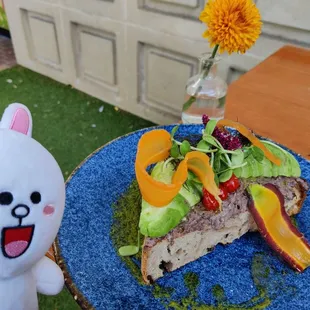 Cony enjoyed her Avocado Toast