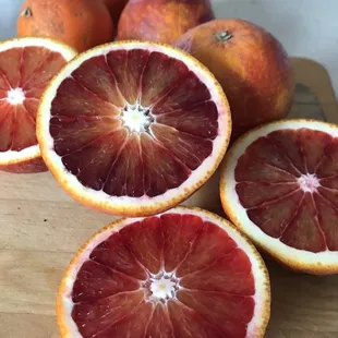 Blood oranges