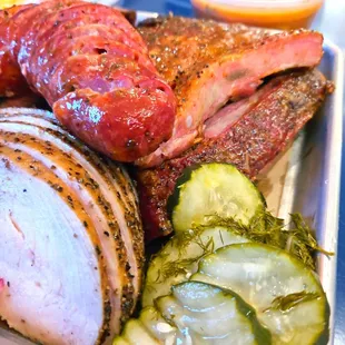 Turkey, Sausage, and Pickles!