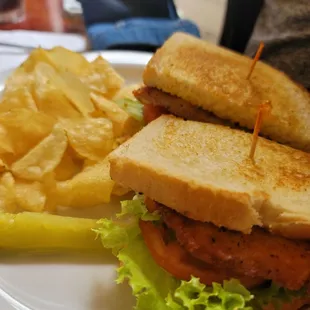 Schnitzel sandwich