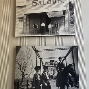Lots of local historical Pictures adorned on the walls