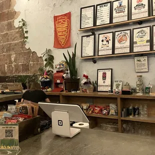 Bar area