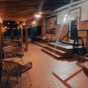 Covered patio