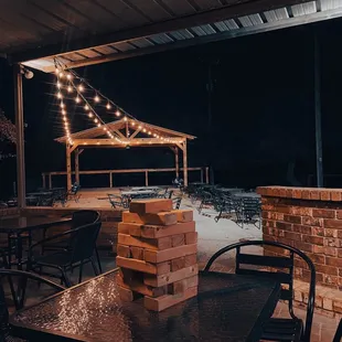 Covered patio