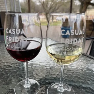 Wine glasses