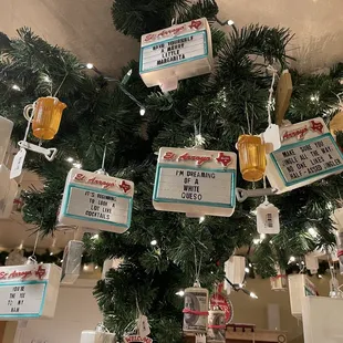 More Christmas tree ornaments for sale at Christmas at Caswell House