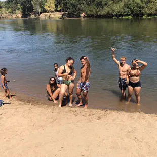 Beach area at Caswell