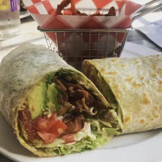 Avocado Chicken Wrap