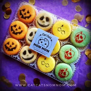 Halloween Macarons