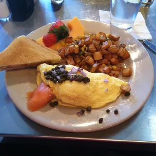 Smoked Salmon Omelette