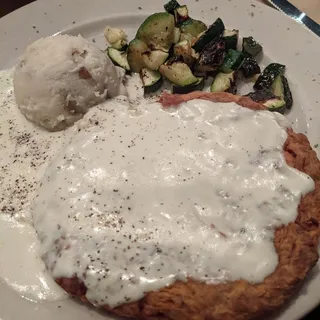 Chicken Fried Steak & Eggs