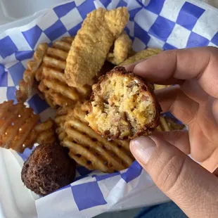 Hush puppies are a meal unto themselves