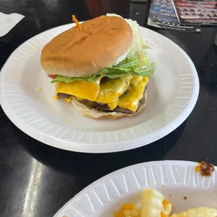 The Fat Cat, A Triple Cheese Burger