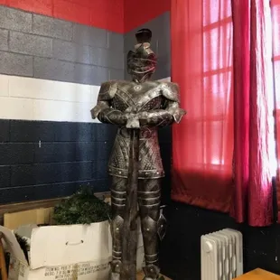 Unusual restaurant decor