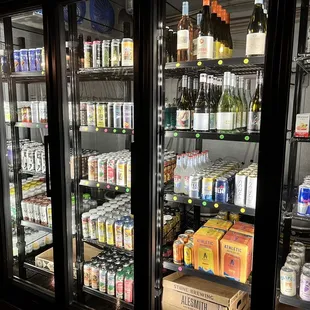 Selection of items to purchase while there or to take home.