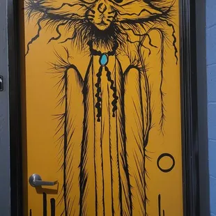 Bathroom door
