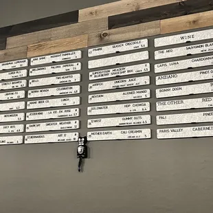 Tap list as of 12/15/2023