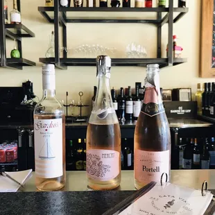 Rose and sparkling roses