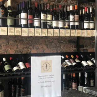 Wine and Beer for Sale