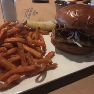 Blackened Mahi Mahi Sandwich