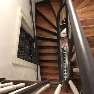 Top of the staircase...