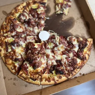 Pastrami Pizza