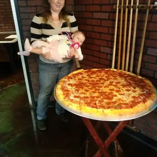 Giant pizza