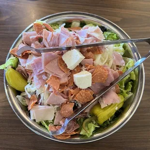 a bowl of salad