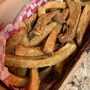 Potato logs, decent proportion and flavor 3.8 out of 5. $7.75