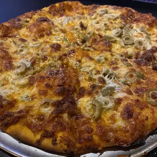 Delicious pizza!  Great service