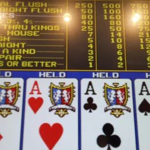 Dealt to me!  Thanks Auntie Mary!  Love &amp; miss you!