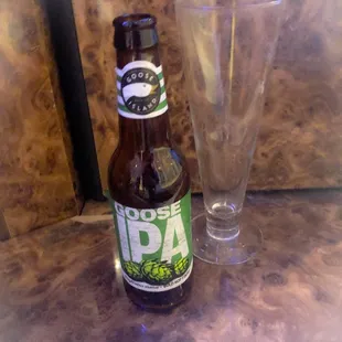 Goose IPA yeah so smooth!