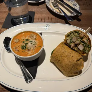 Blackened Chicken Avocado Wrap*