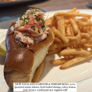New England Lobster & Shrimp Roll*