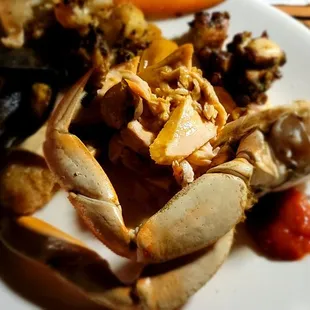 Seafood plate