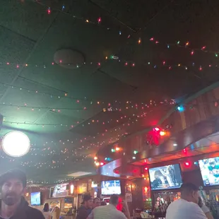 people sitting at the bar