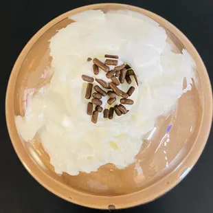 Chocolate brownie smoothie!